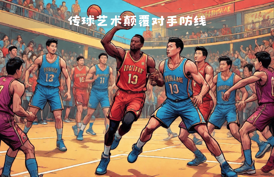 比赛中球员技术过硬，传球配合默契