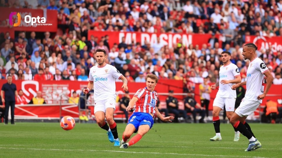 塞维利亚主场击败维拉利尔，豪取三分